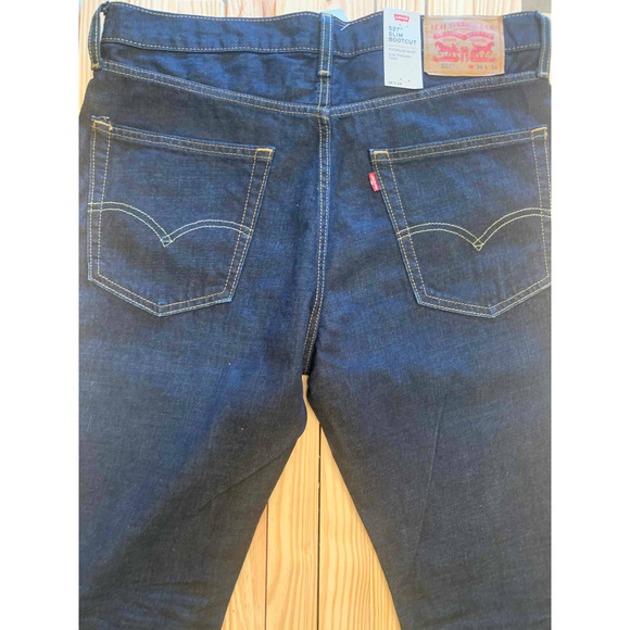 527 Slim Bootcut Jeans -  36W 34L - Picture 5 of 10